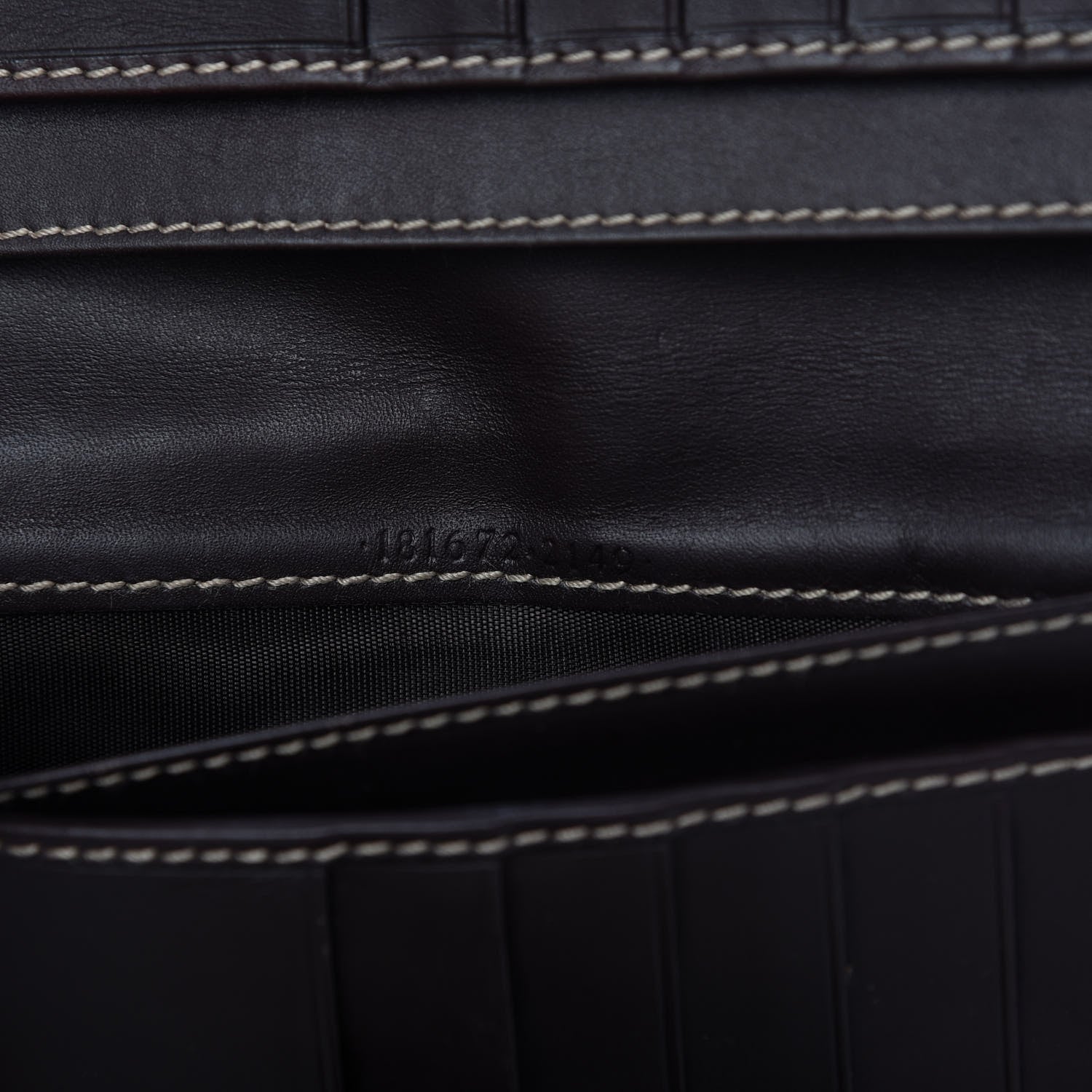 Gucci GG Plus Monogram Calfskin Ladies Web Continental Wallet Beige Ebony Brown 9 of 11