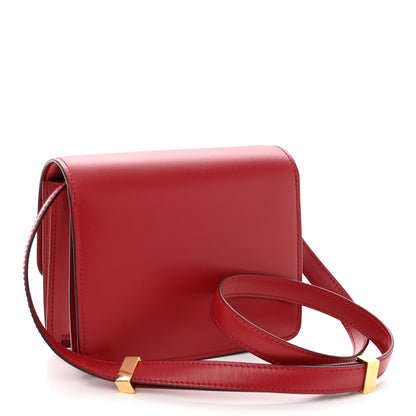 Celine Smooth Calfskin Small Classic Box Flap Bag Red 3 of 9