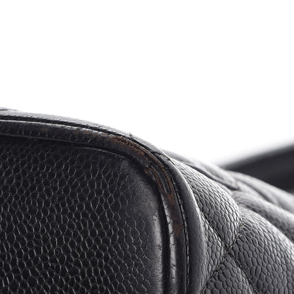 Chanel Caviar Quilted Medallion Tote Black 18 of 19