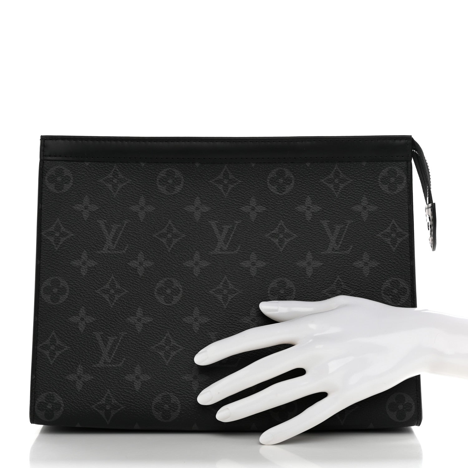 Louis Vuitton Monogram Eclipse Pochette Voyage MM 2 of 7