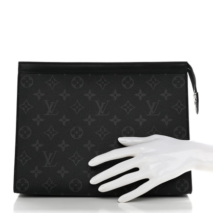 Louis Vuitton Monogram Eclipse Pochette Voyage MM 2 of 7
