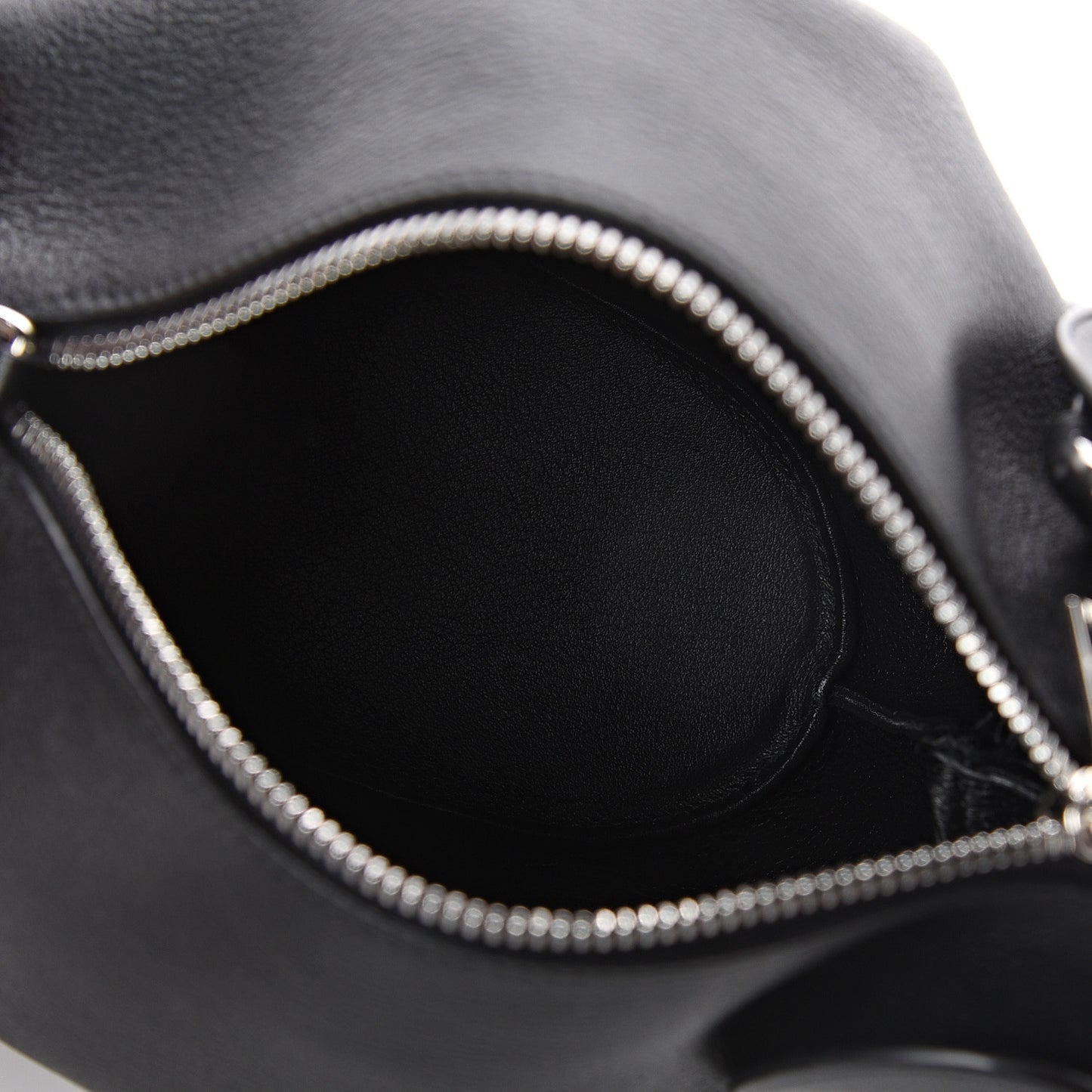 Calfskin Mini Elephant Crossbody Bag Black