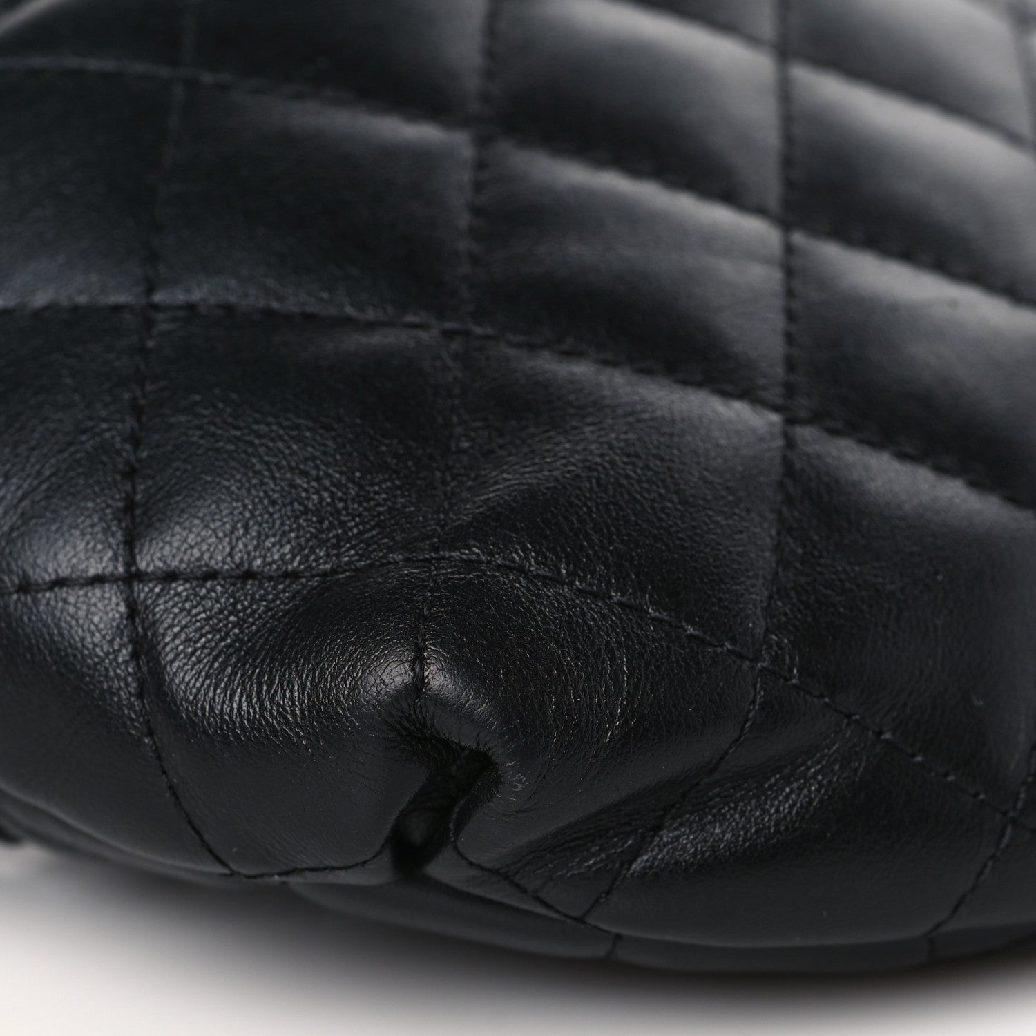 Chanel Calfskin Quilted Waist Belt Bag Black 8 of 10