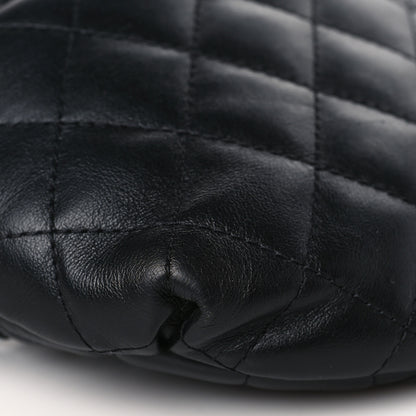 Chanel Calfskin Quilted Waist Belt Bag Black 8 of 10