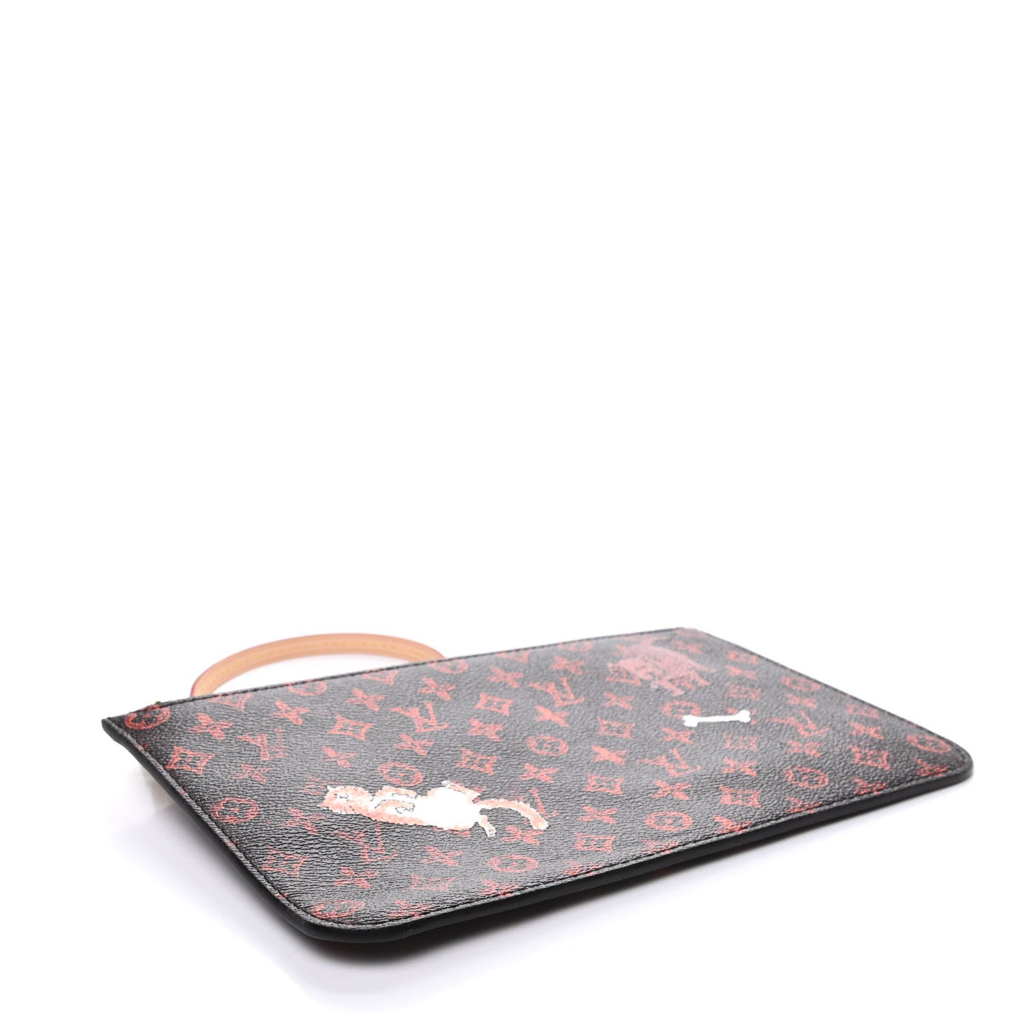 Louis Vuitton Catogram Neverfull MM GM Pochette Marron 4 of 7