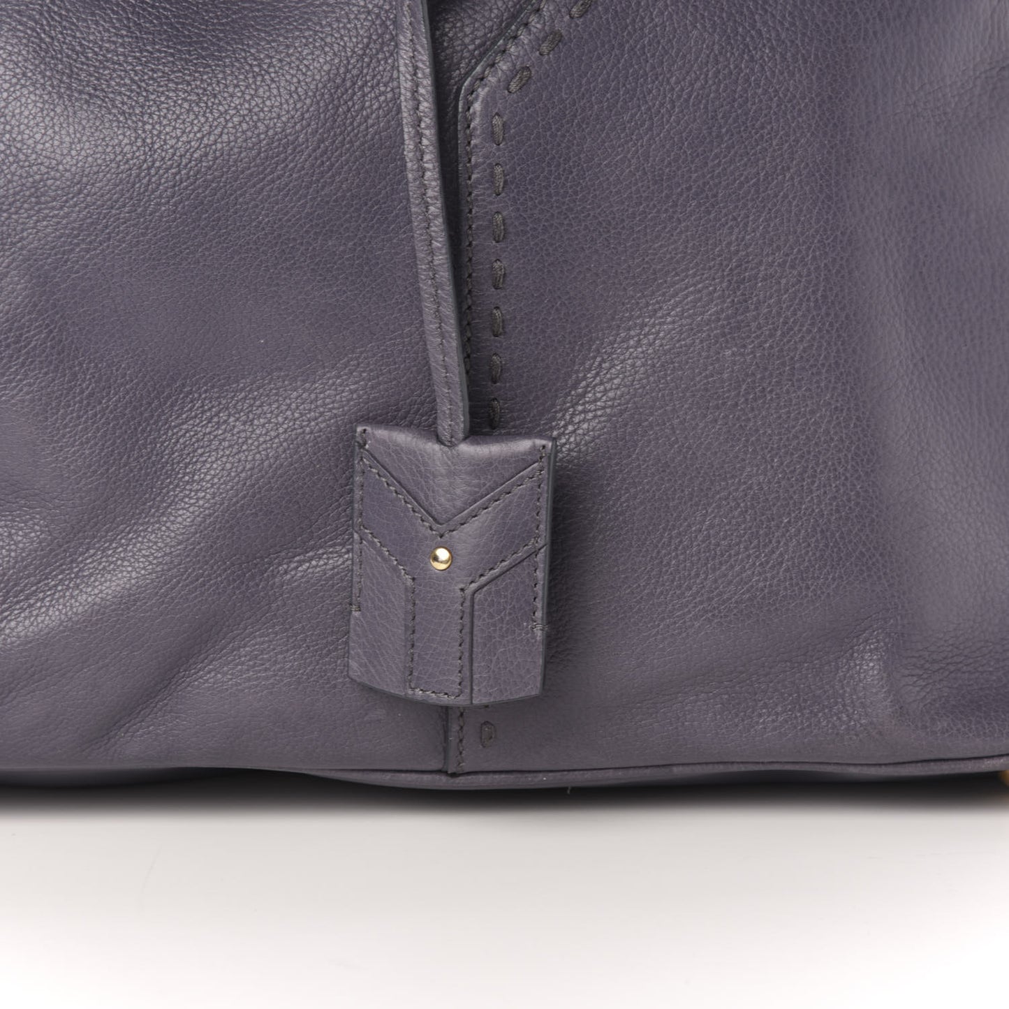 Calfskin Large Muse Gray