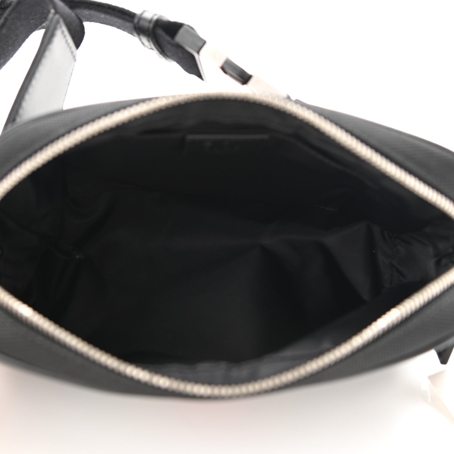 Gucci Canvas Web Slim Belt Bag Black 5 of 10