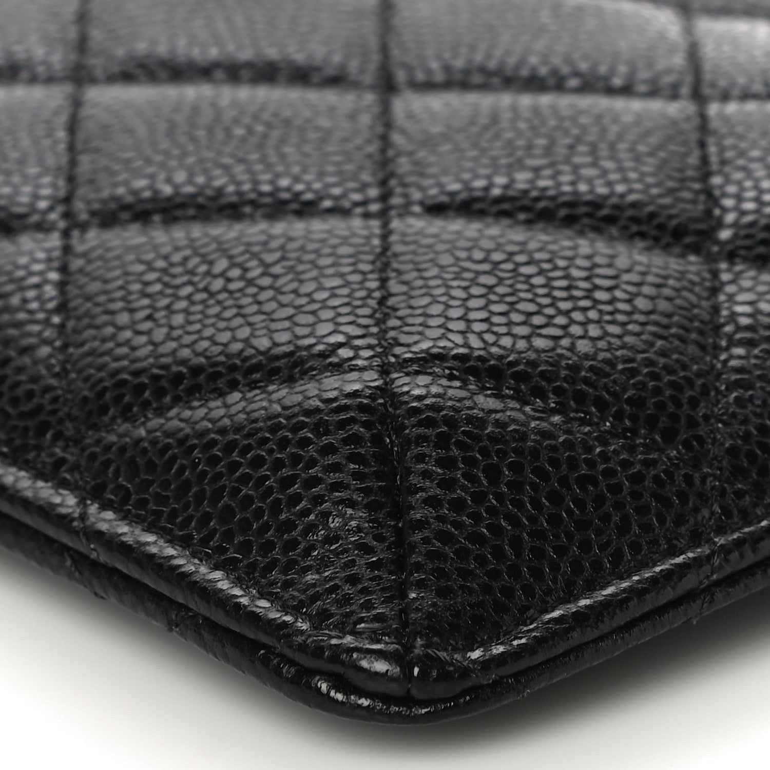 Chanel Caviar Quilted Classic iPhone Pouch Black 9 of 11