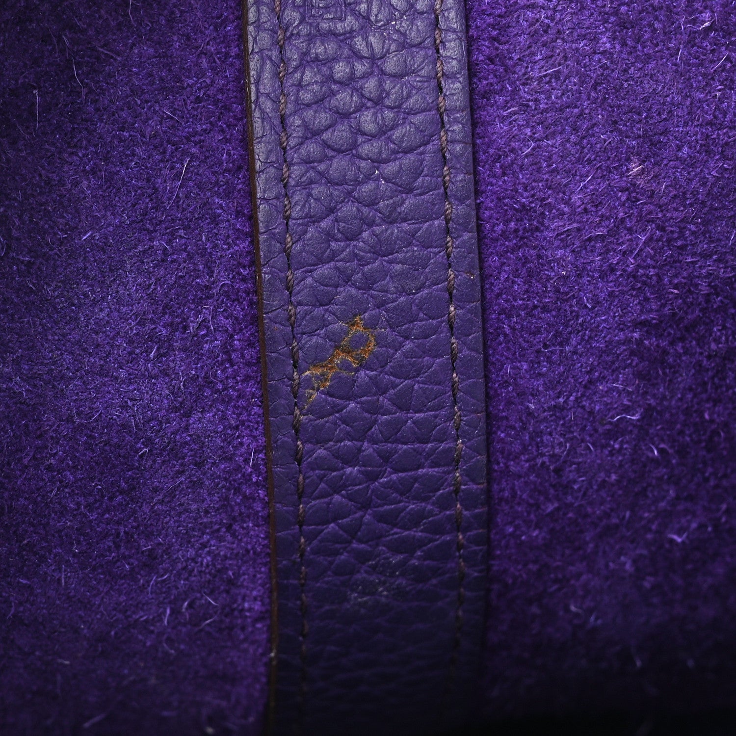 Hermes Taurillon Clemence Picotin Lock 26 GM Iris 11 of 12
