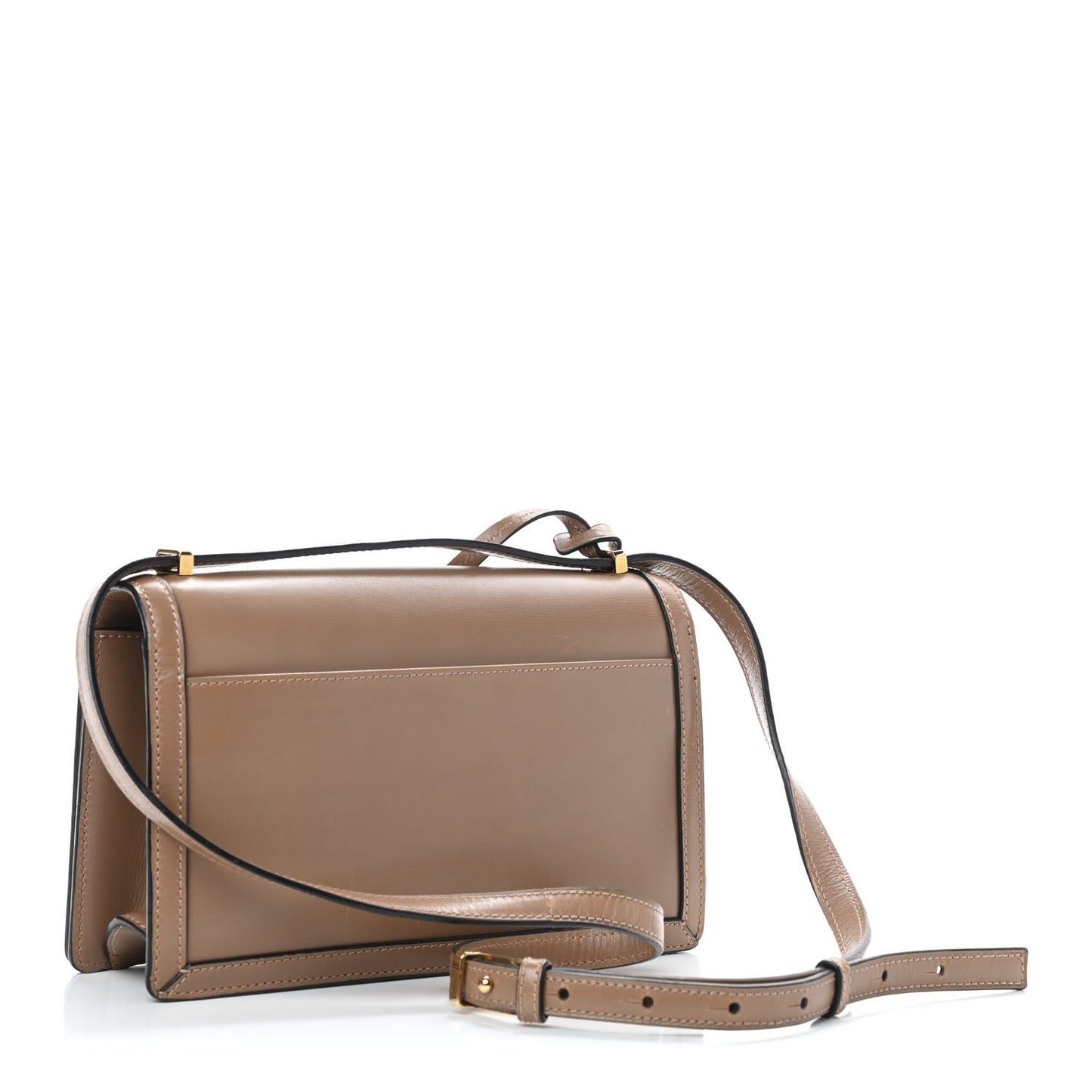 Calfskin Medium Barcelona Shoulder Bag Mink