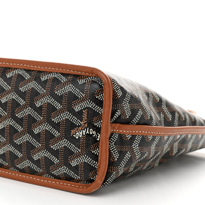 Goyard Goyardine Reversible Mini Anjou Black Gold 17 of 18