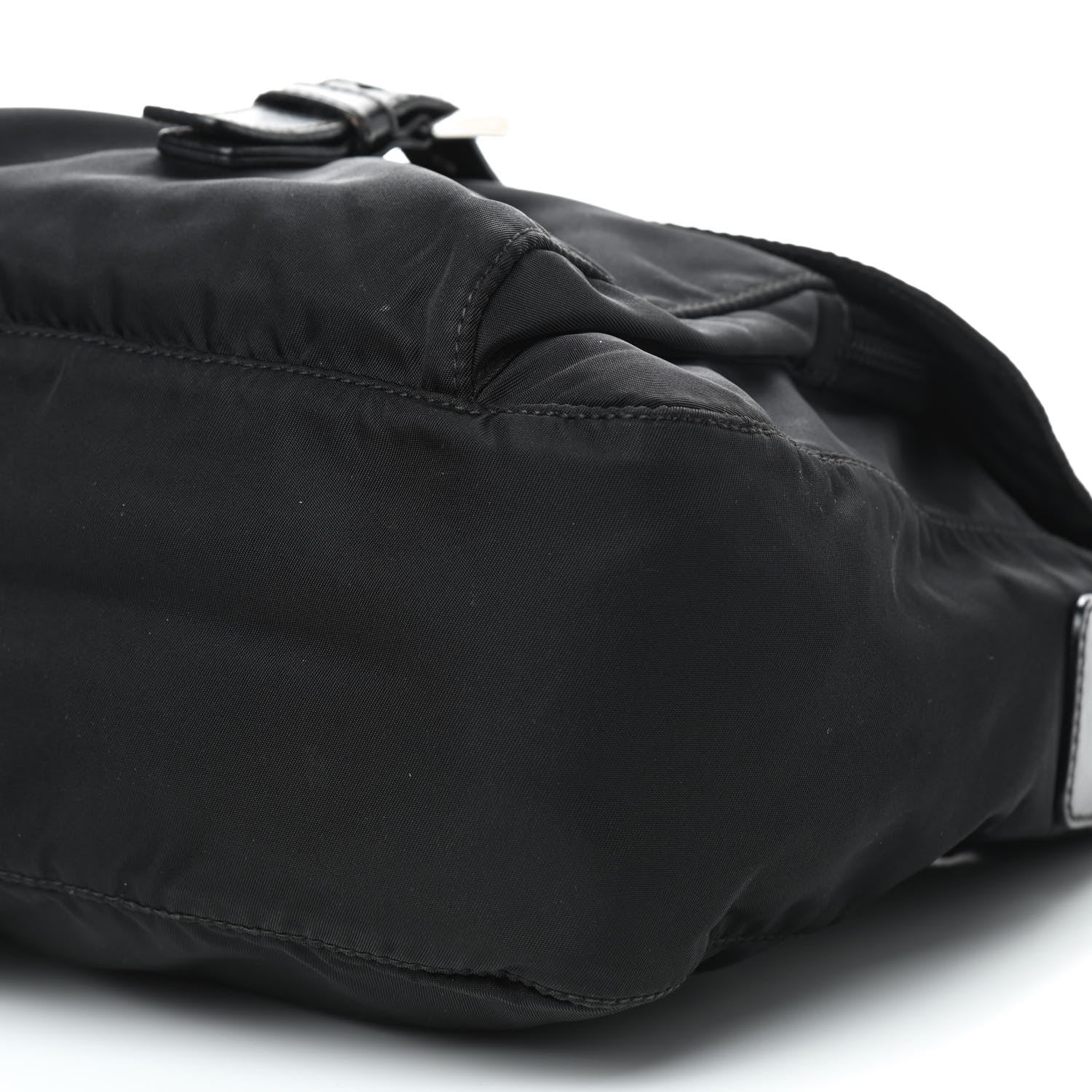 Prada Nylon Vela Messenger Black 6 of 8