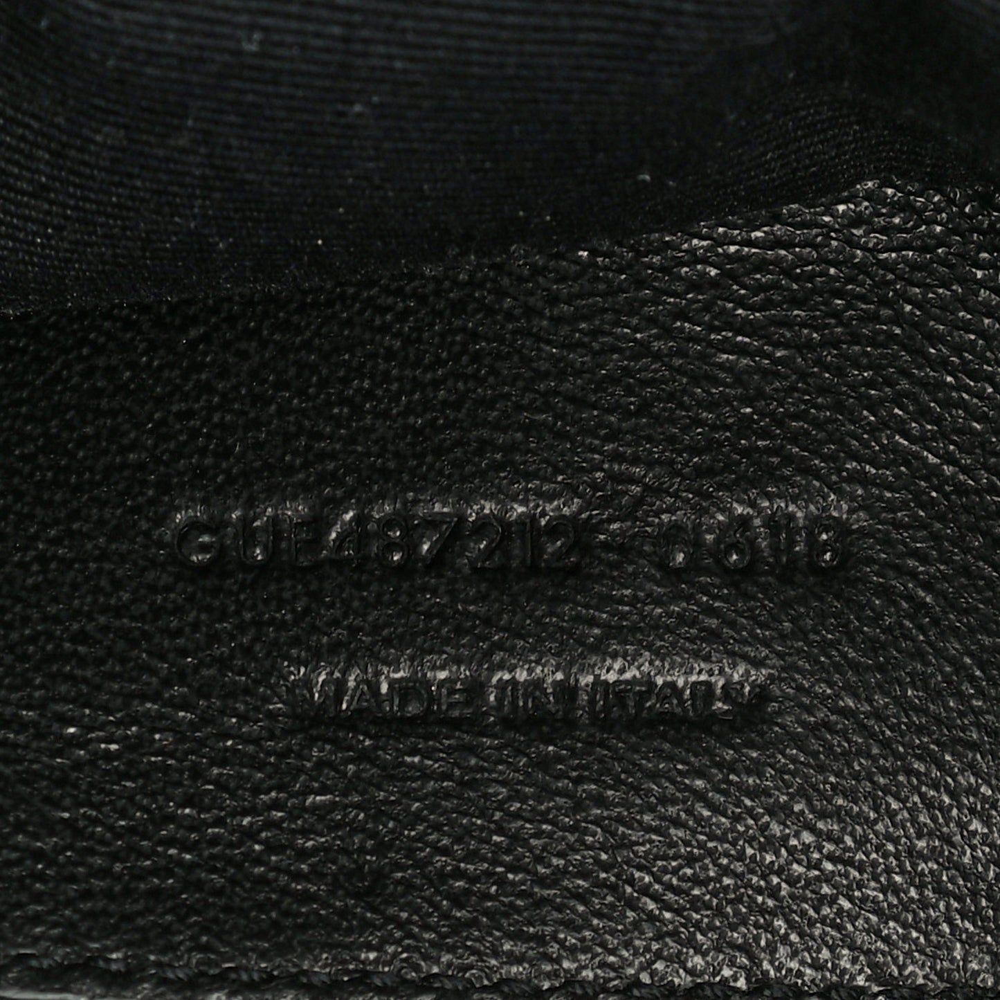 Sheepskin Matelasse Chevron Monogram Large College Satchel Black
