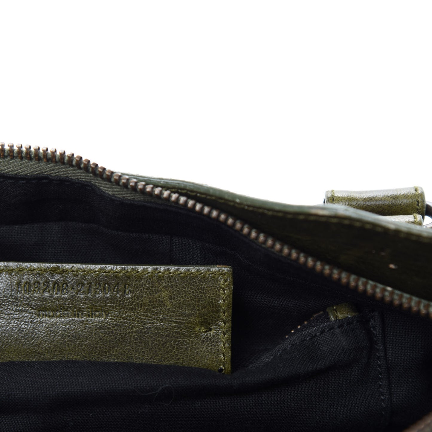Chevre Classic Hardware First Olive