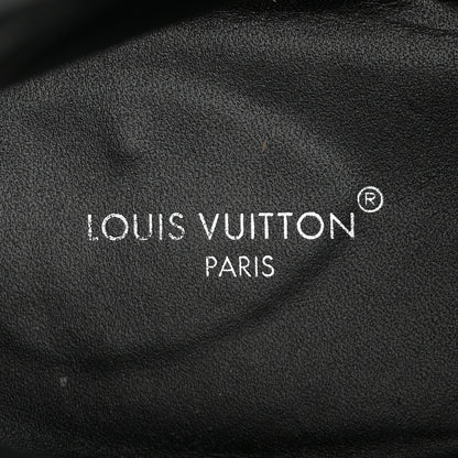 Louis Vuitton Calfskin Ranger Boots 40 Black 8 of 9