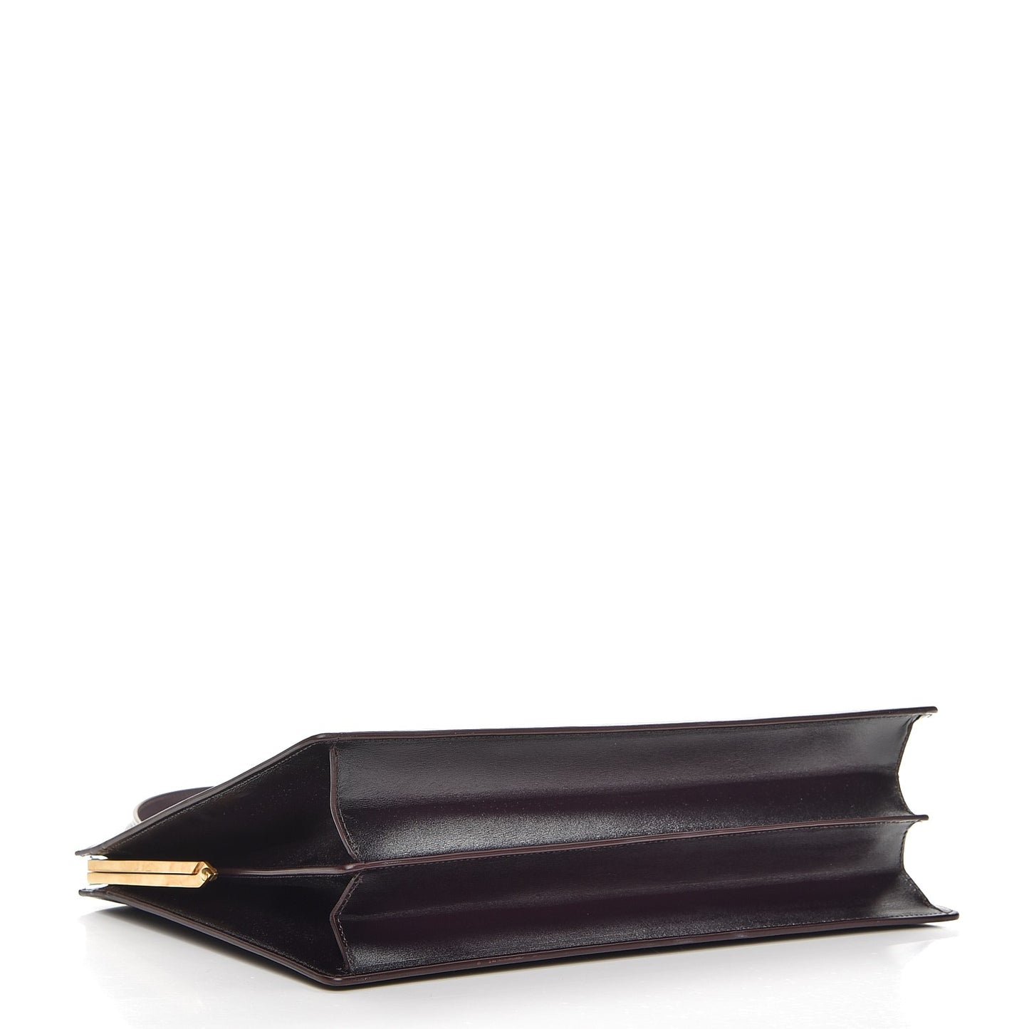 Patina Box Calfskin Medium Clasp Bag Velvet