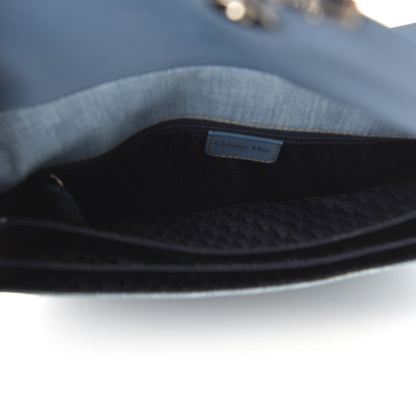 Christian Dior Denim Admit It Hobo Blue 5 of 10