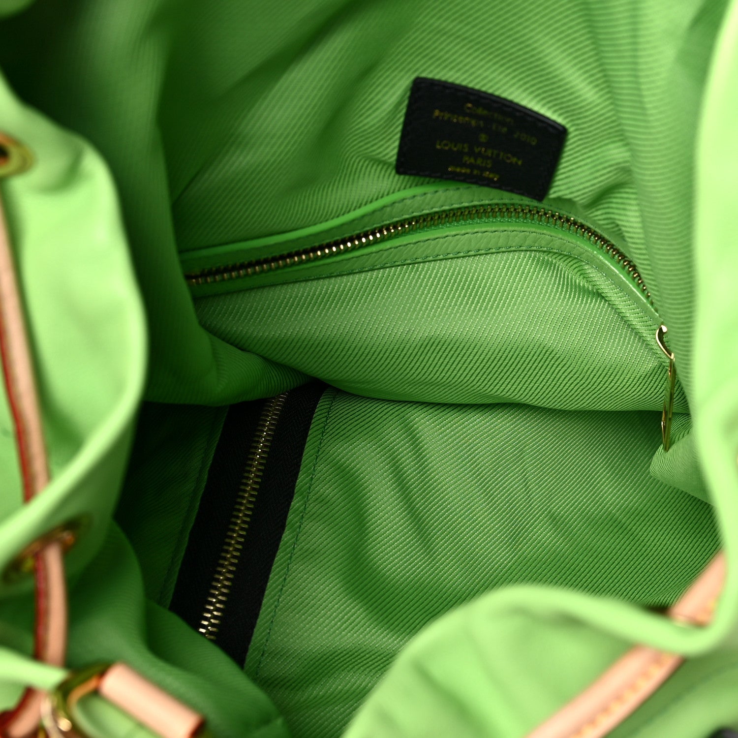 Louis Vuitton Fabric Jacquard Monogram Cheche Gypsy PM Vert 5 of 7
