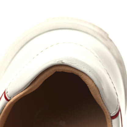 Christian Louboutin Calfskin Vieira Flat Sneakers 37 White Loubi 10 of 11