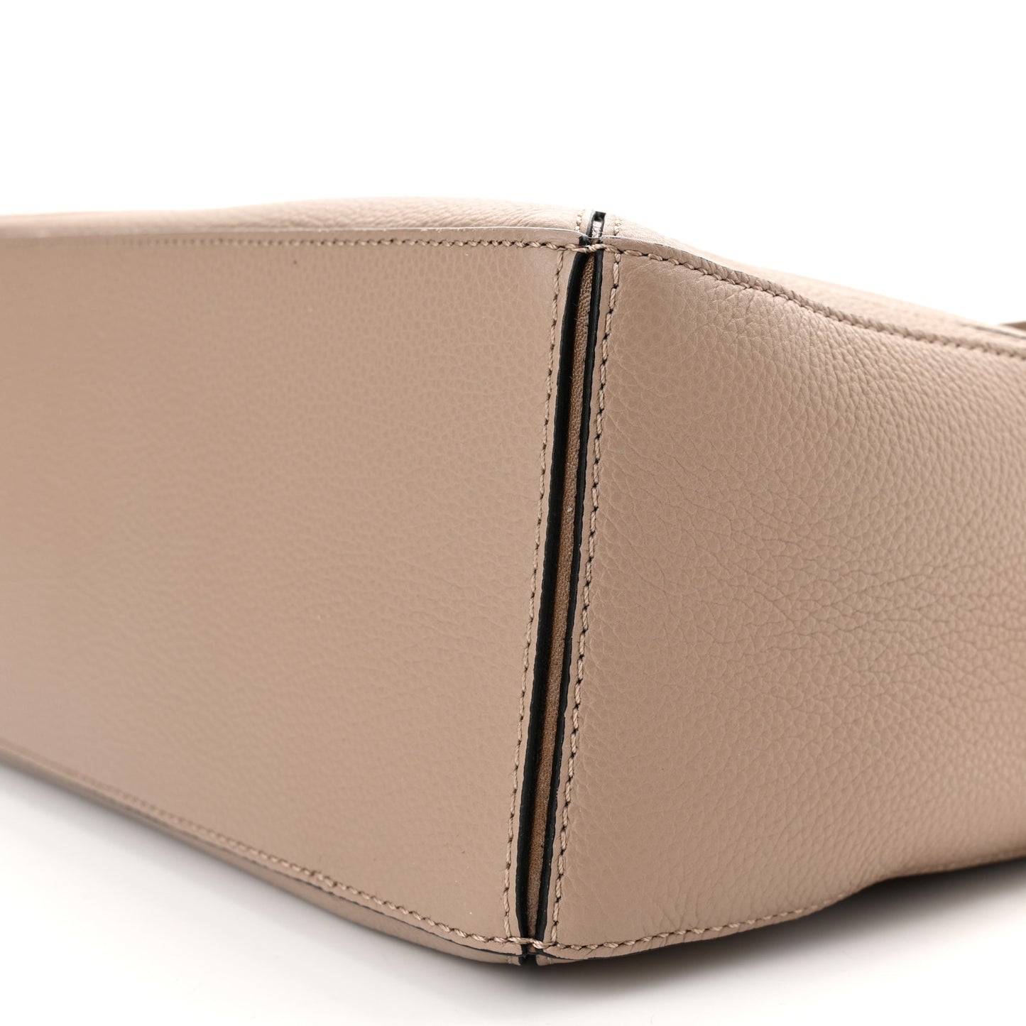 Grained Calfskin Small Puzzle Bag Sand Mink