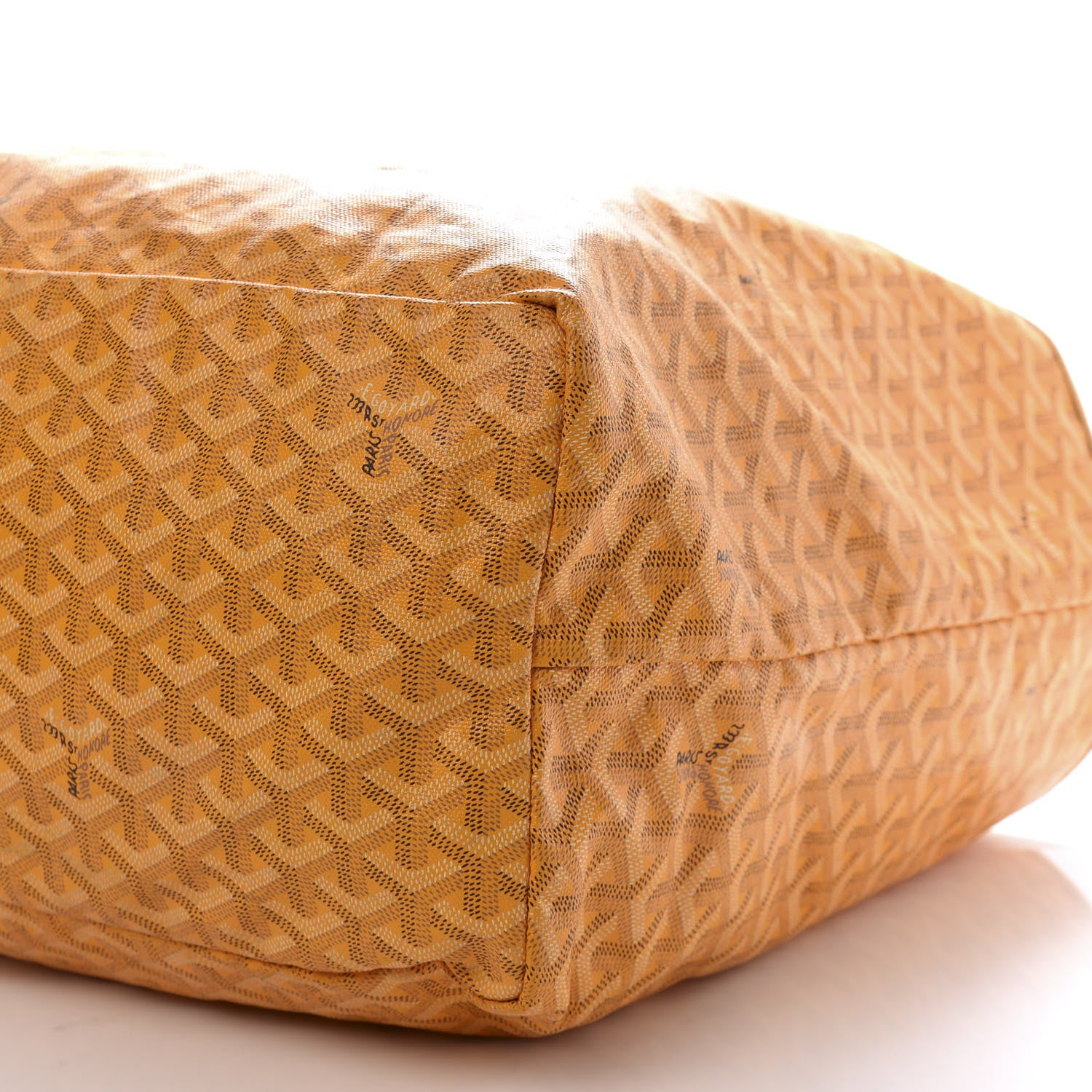 Goyard Goyardine Saint Louis GM Yellow 10 of 10