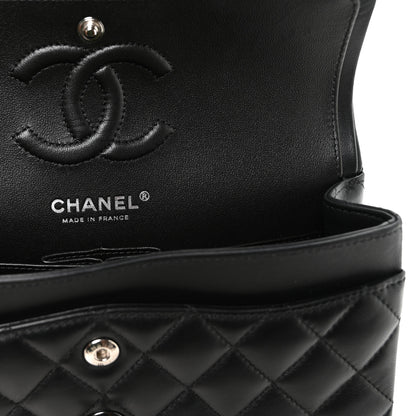 Chanel Lambskin Quilted Small Double Flap So Black 6 of 11
