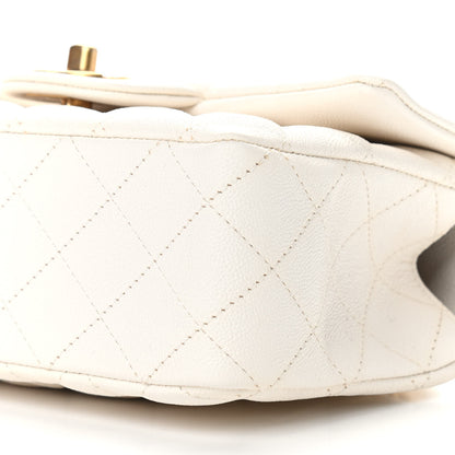 Chanel Caviar Quilted Mini Top Handle Rectangular Flap White 9 of 9
