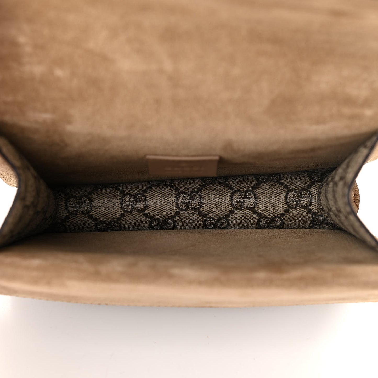 GG Supreme Monogram Mini Dionysus Shoulder Bag Taupe