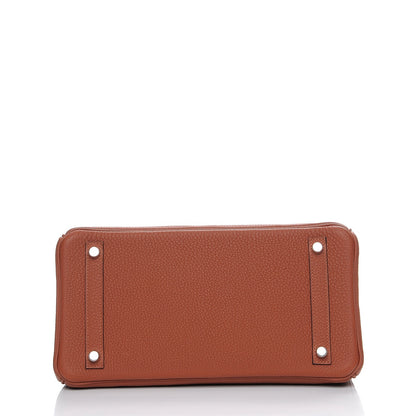 Hermes Togo Birkin 30 Cuivre 6 of 24