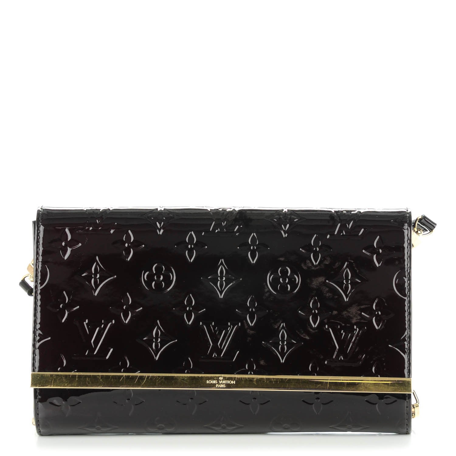 Louis Vuitton Vernis Ana Clutch Amarante 1 of 7