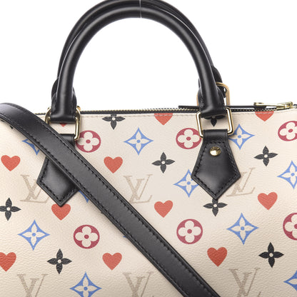 Louis Vuitton Game On Speedy Bandouliere 25 White 9 of 9