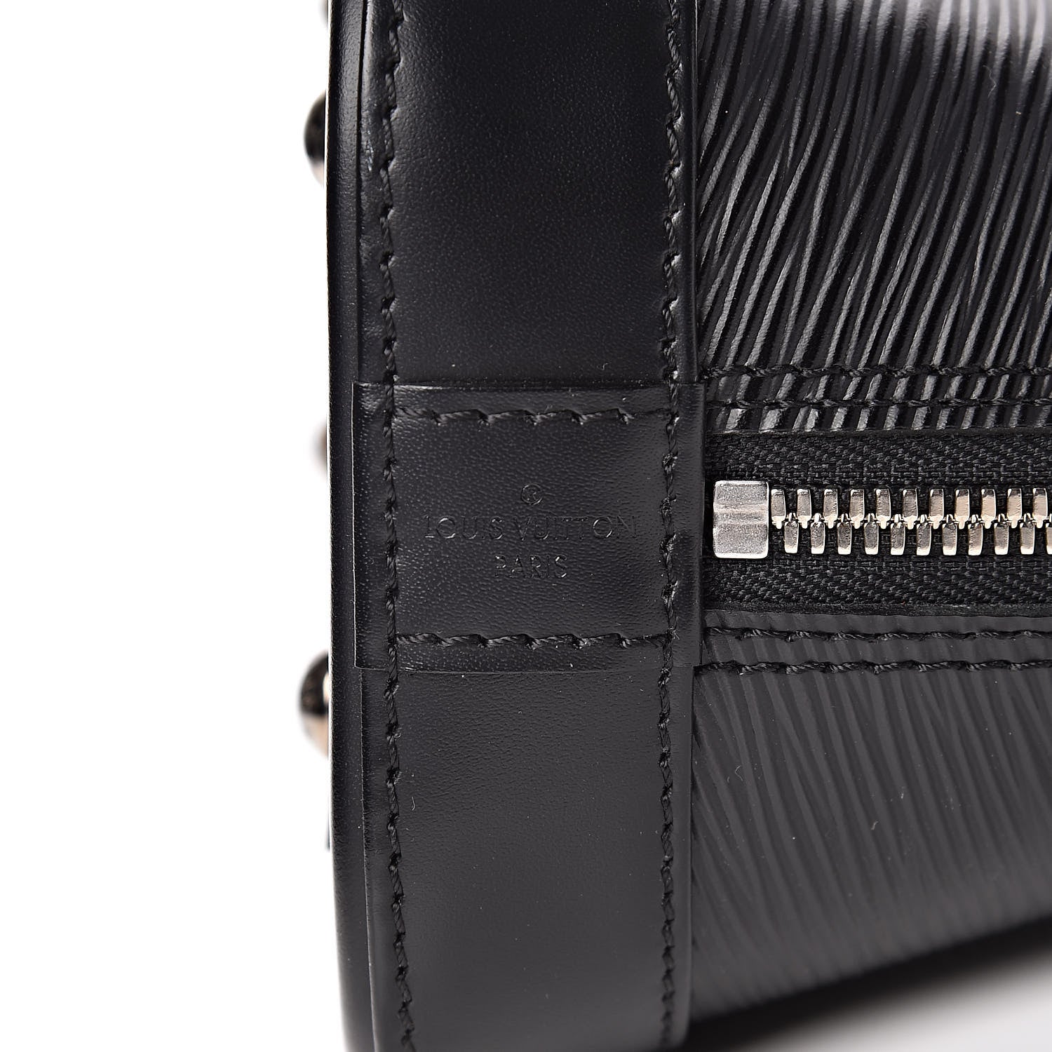 Louis Vuitton Epi Alma BB Black 6 of 10