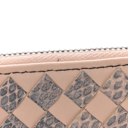 Bottega Veneta Nappa Ayers Intrecciato Biletto Chain Crossbody Flamingo 13 of 13