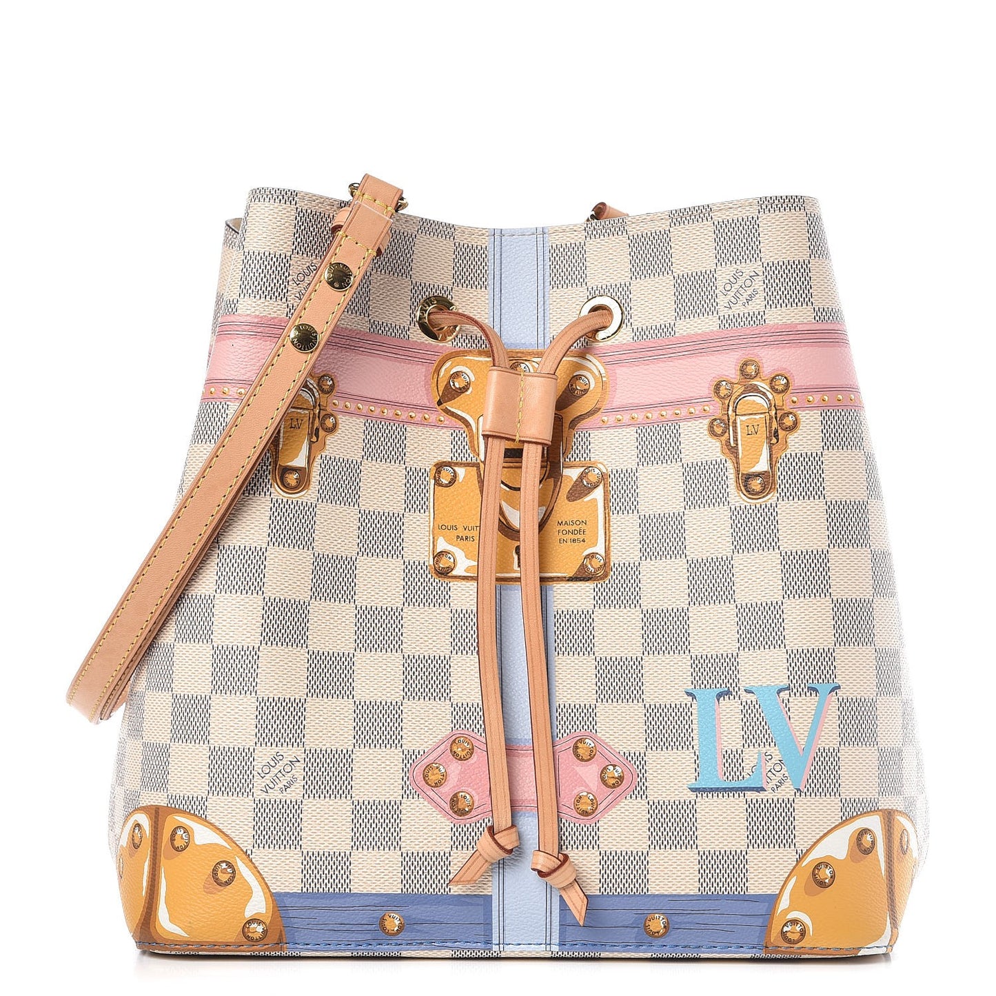 Damier Azur Summer Trunks Neonoe