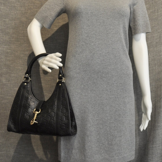 Gucci Guccissima Small Joy Shoulder Bag Black 2 of 15