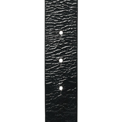 Chanel Glazed Calfskin CC Belt 80 32 Black 7 of 9
