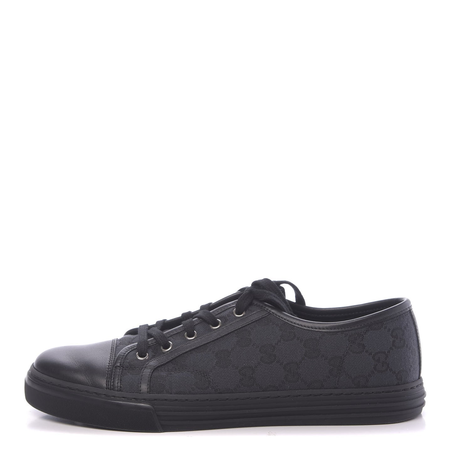 Monogram Mens Sneakers 8 Black Piombo