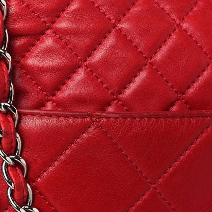 Chanel Calfskin Quilted In the Business Flap Bag Red 11 of 11