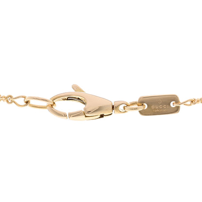 Gucci 18K Yellow Gold Le Marche Des Merveilles Bee Heart Pendant Necklace 4 of 4