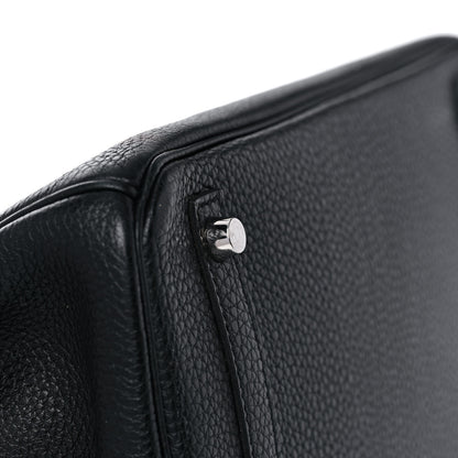 Hermes Taurillon Clemence Birkin 30 Black 3 of 3