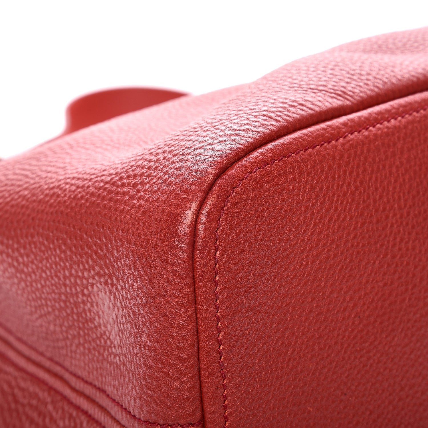 Prada Vitello Daino Hobo Rosso 15 of 19