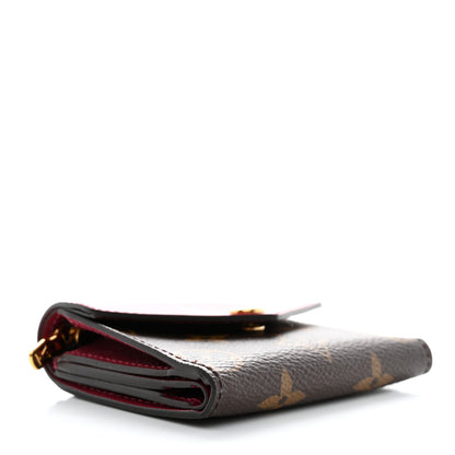Louis Vuitton Monogram Zoe Wallet Fuchsia 4 of 11