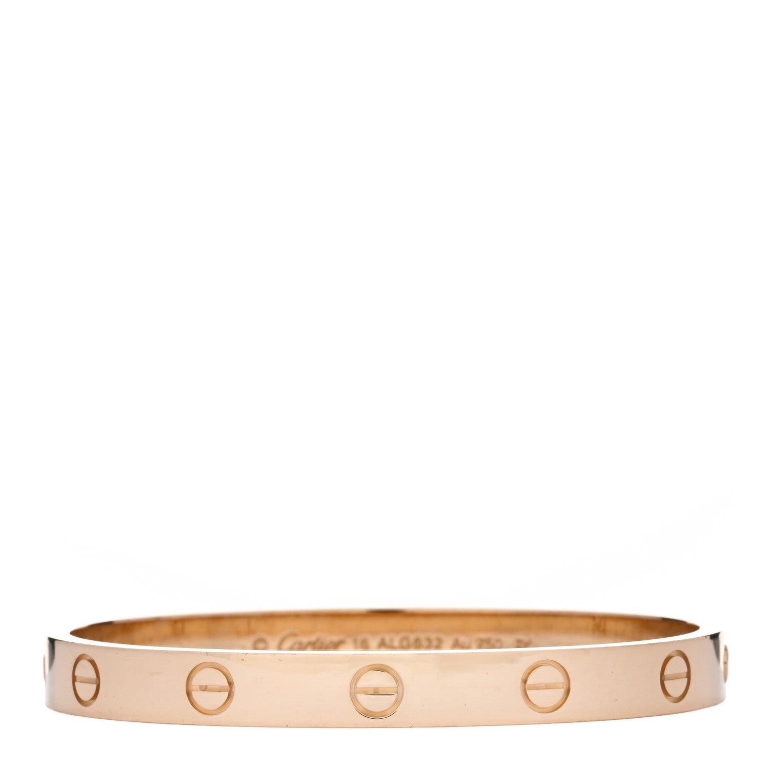 Cartier 18K Yellow Gold LOVE Bracelet 16 1 of 6