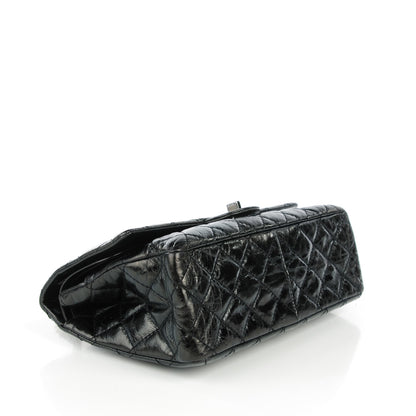 Chanel CHANELGlazed Calfskin Quilted 2.55 Reissue 226 Flap Black 4 of 9