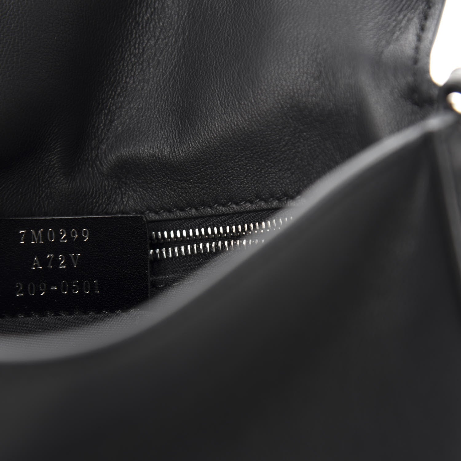 Fendi Nappa FF 1974 Embossed Mini Expandable Flap Bag Black 9 of 10