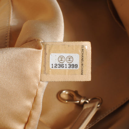 Chanel Vinyl Rodeo Tote Beige 6 of 7