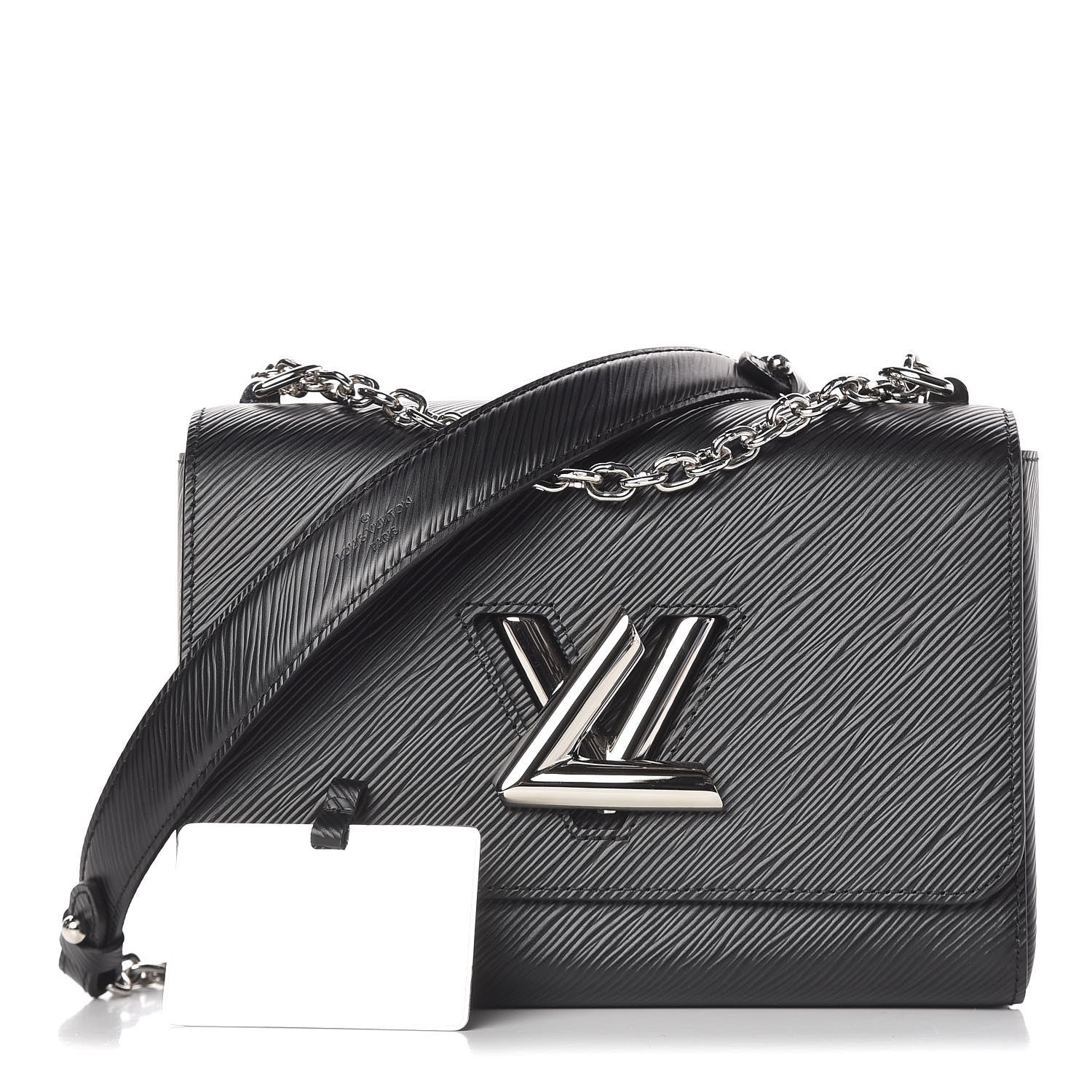 Louis Vuitton Epi Twist Shoulder Bag MM Black 1 of 10