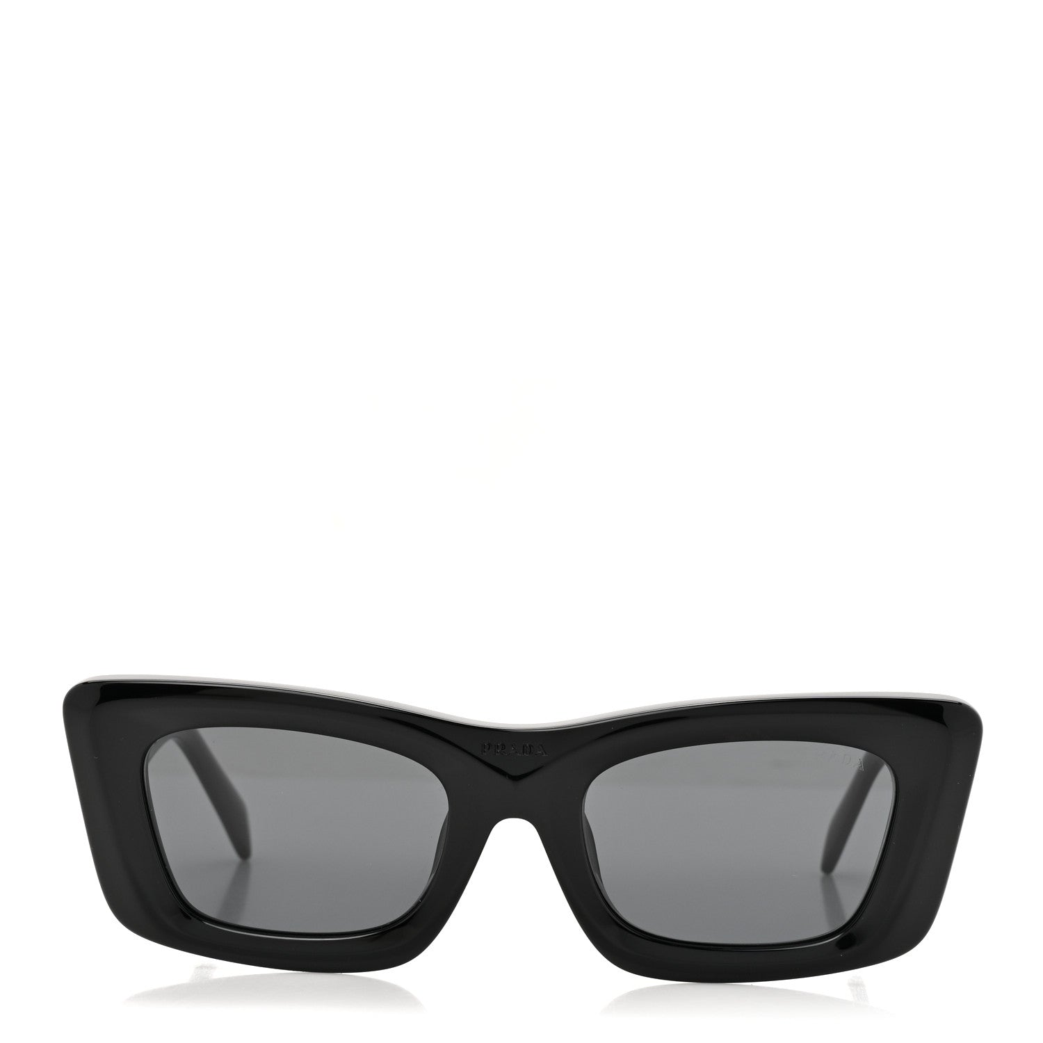 Prada Acetate Symbole Sunglasses SPR 13Z Black 2 of 8