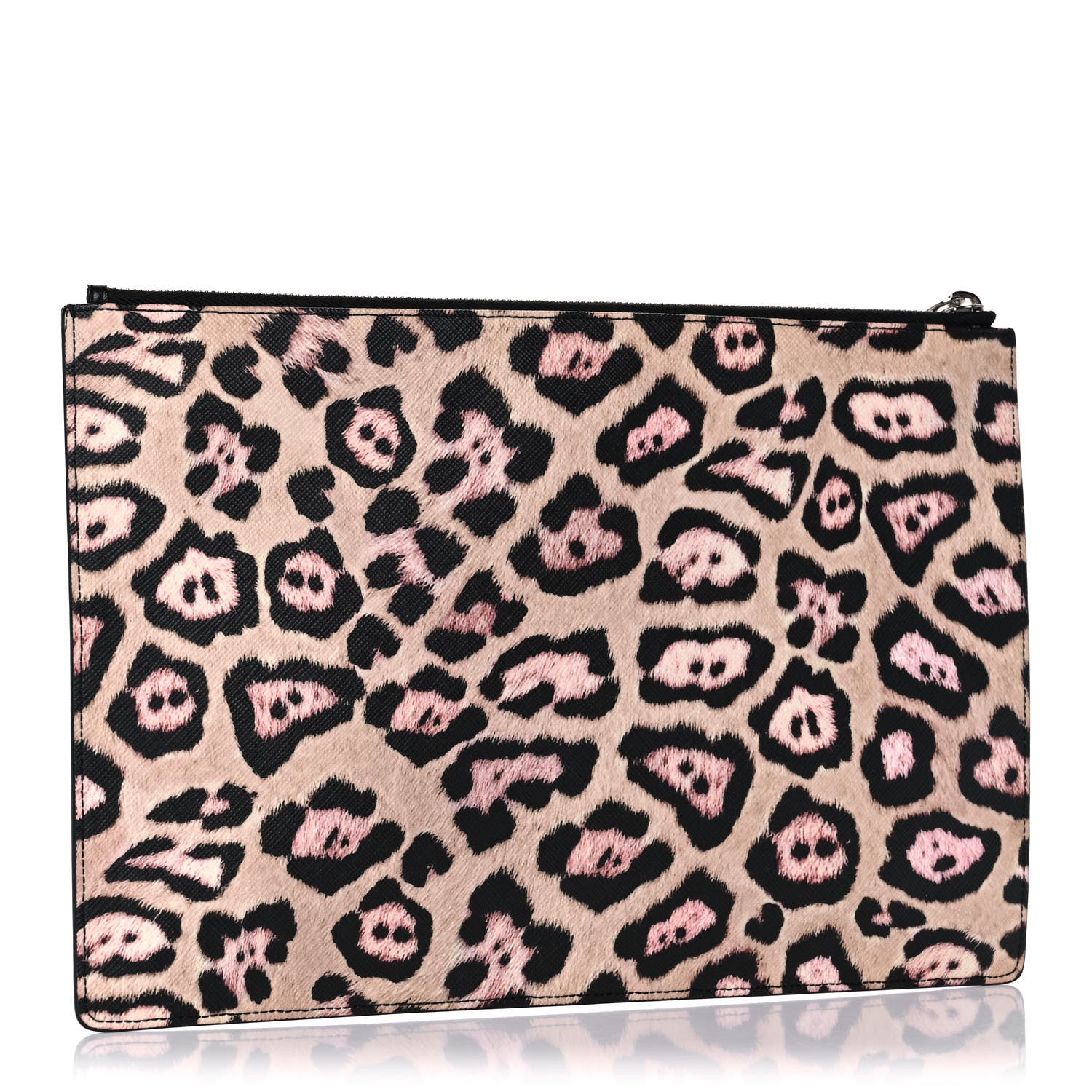 Givenchy Coated Canvas Jaguar Print Zip Pouch 4 of 11