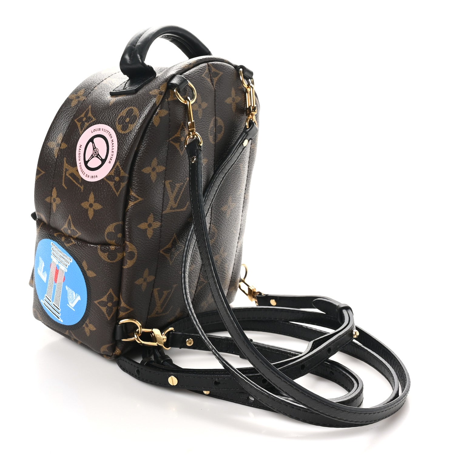 Louis Vuitton Monogram World Tour Palm Springs Backpack Mini 3 of 9